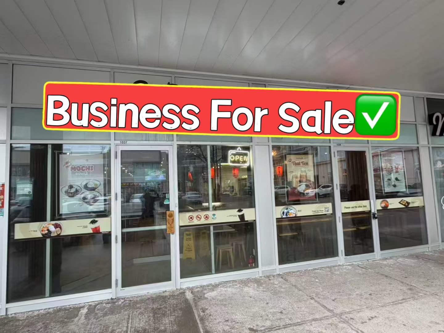 Hwy 7/Kennedy Dessert/Milk Tea Shop business for sale - 1