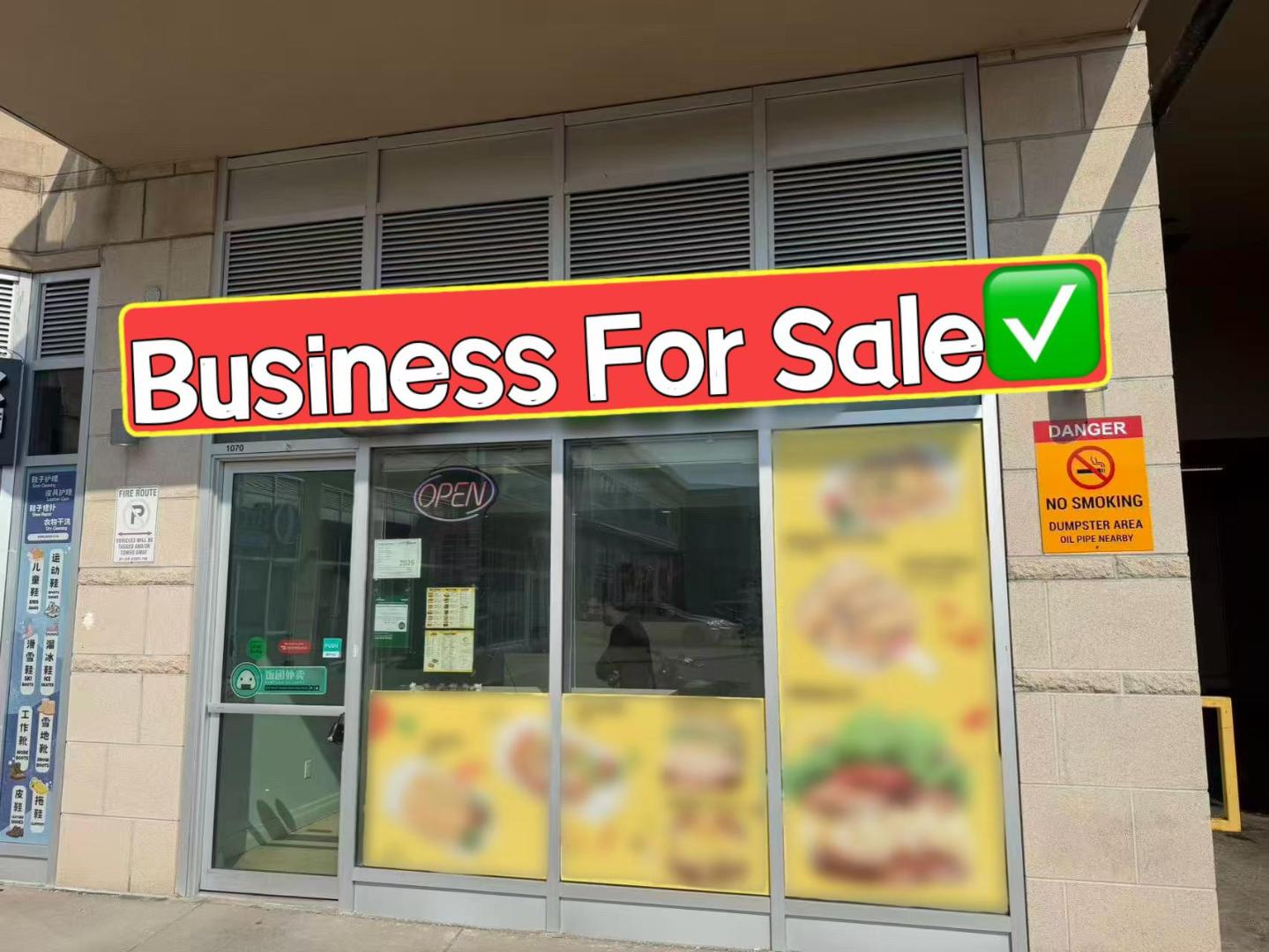 Hwy 7/Kennedy take out restaurant business for sale - 1