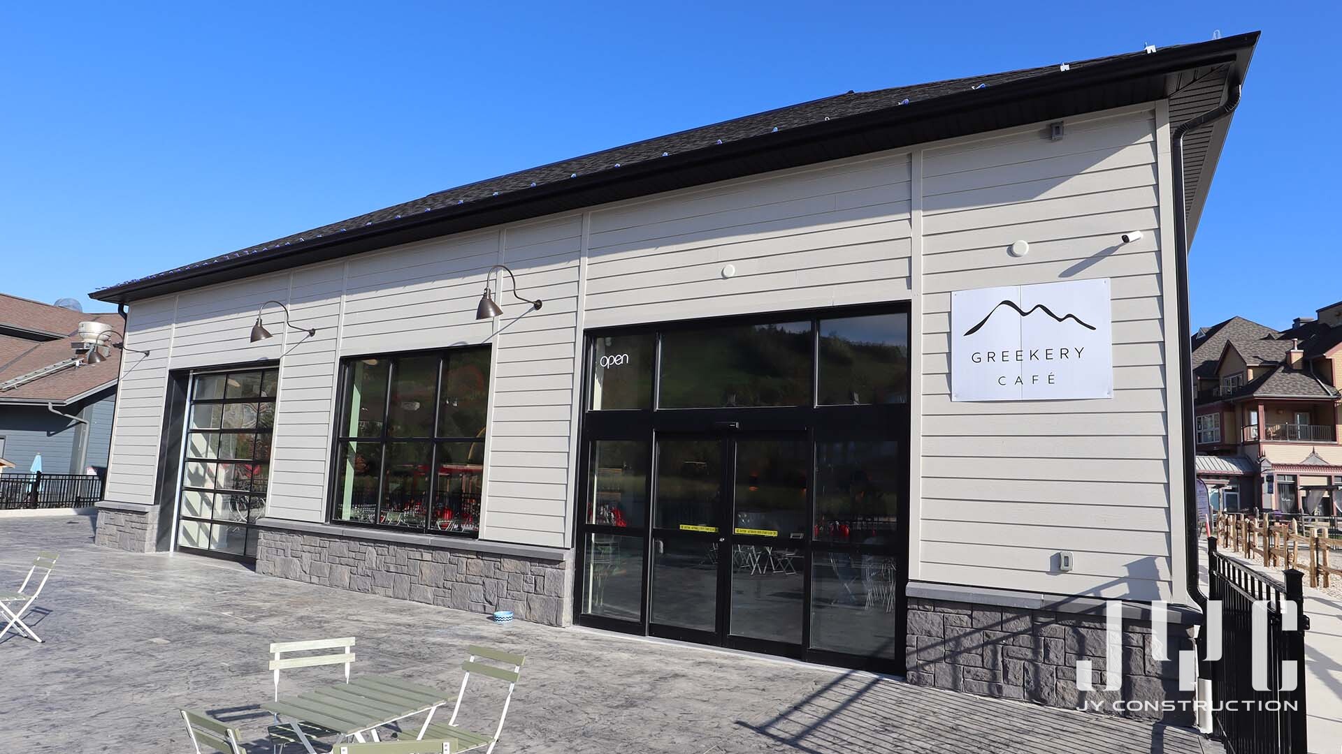 Greekery Cafe renovation by JY Construction