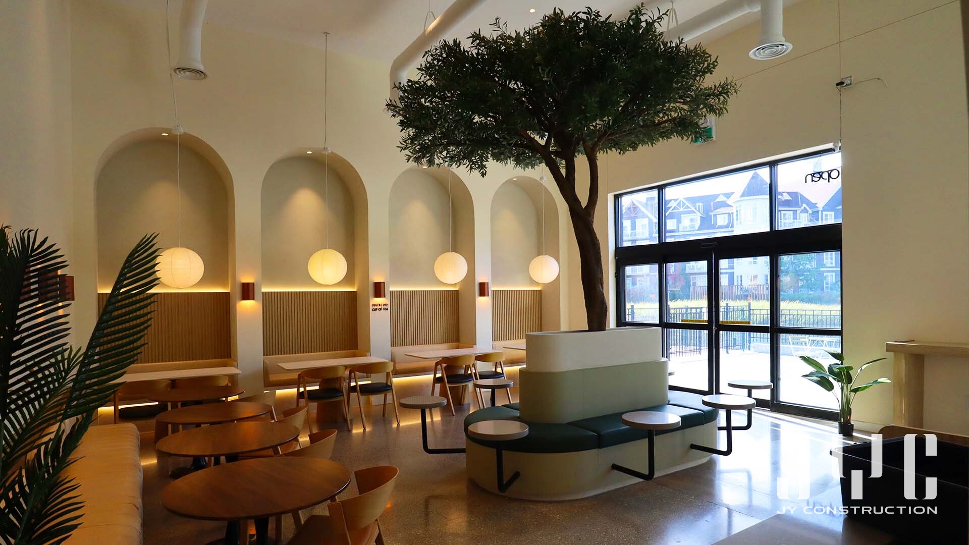 Greekery Cafe renovation by JY Construction
