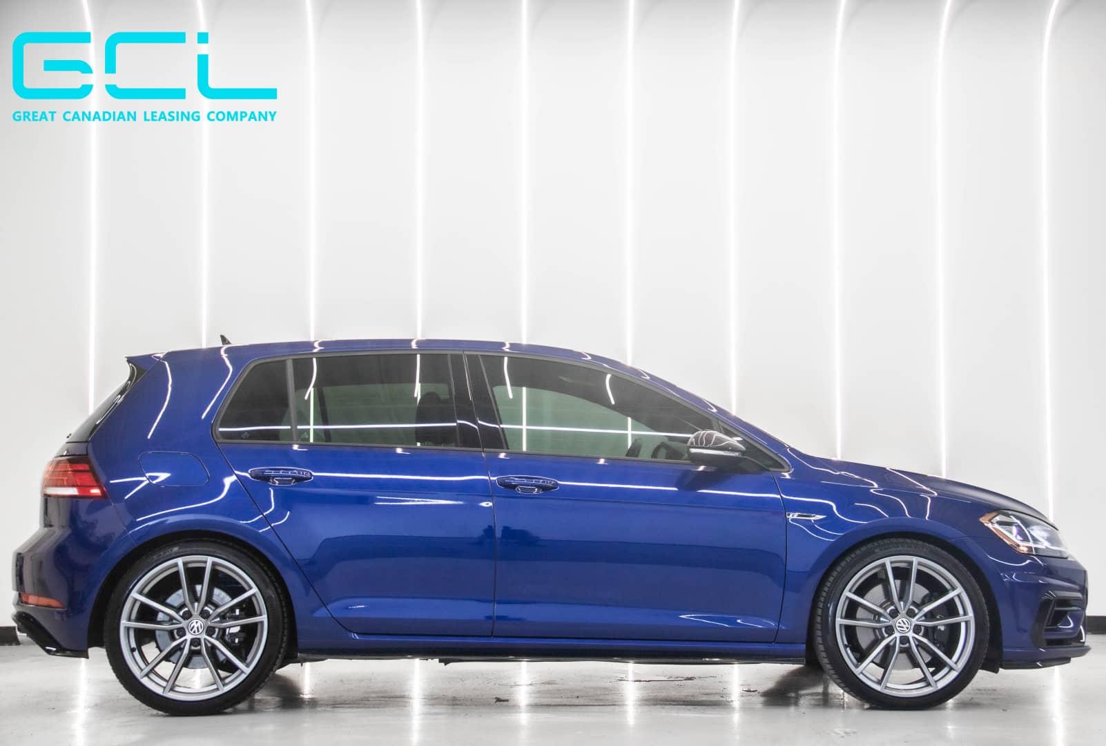 Golf R 2018 Blue 2018 Volkswagen Golf R | GCL - Great Canadian Leasing Company | Toronto ...