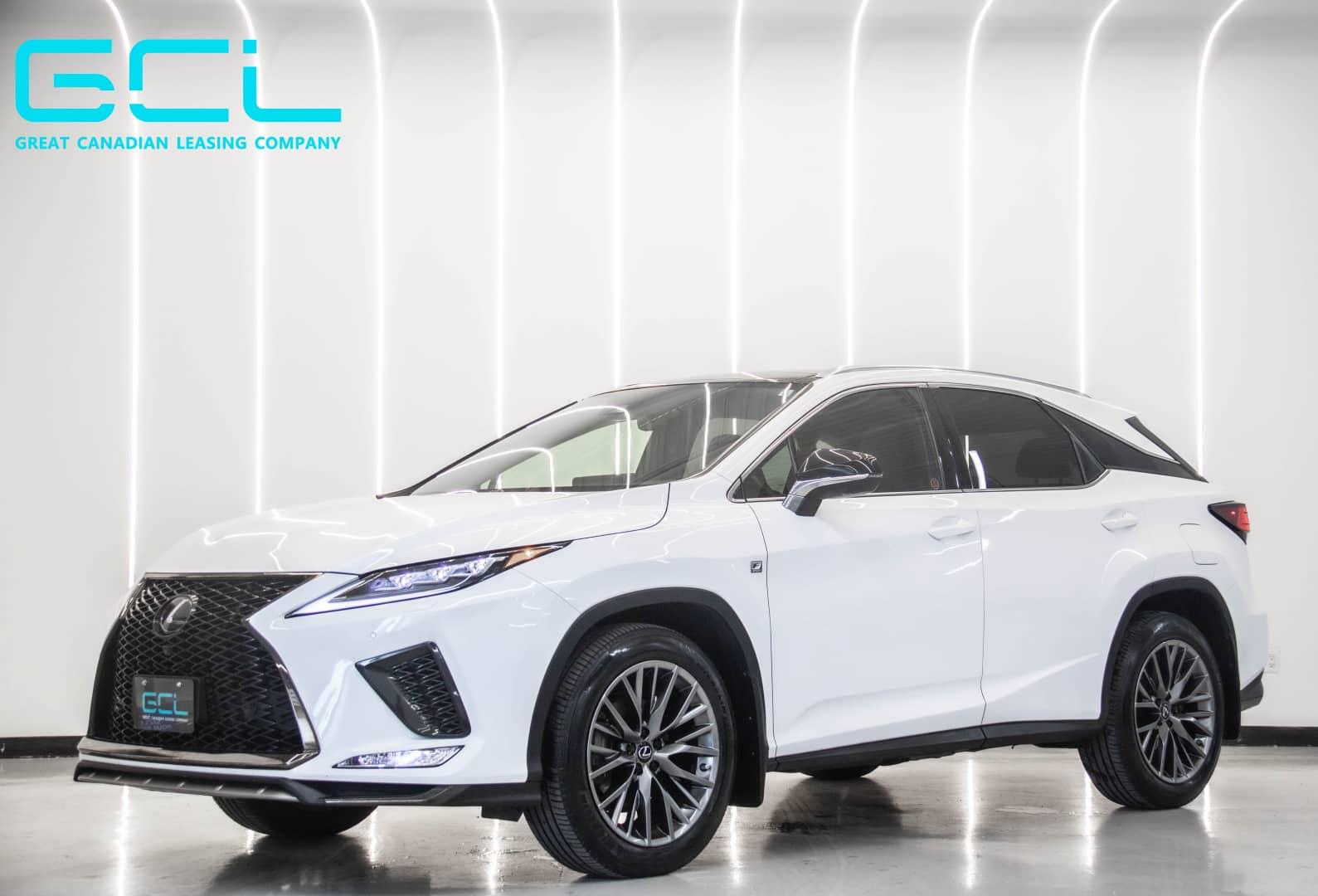 Lexus RX350 ホワイト 2020 Lexus RX350 F-Sport3 | GCL - Great Canadian Leasing Company