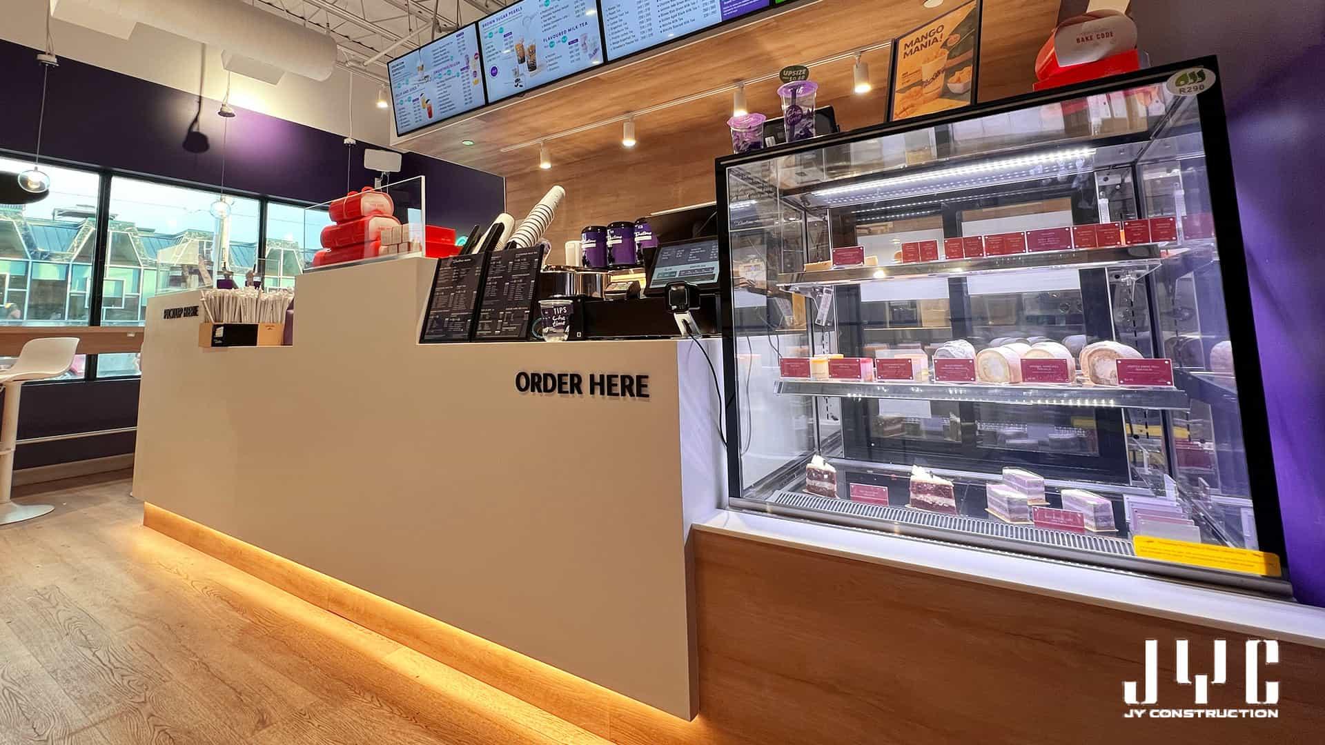 Ottawa Milk Tea Shop Renovation—Chatime OTTAWA JY Construction