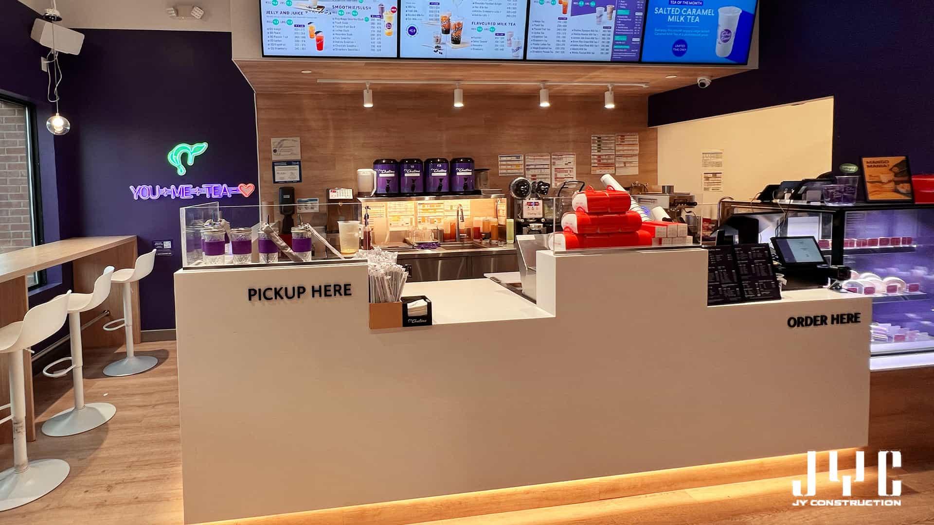 Ottawa Milk Tea Shop Renovation—Chatime OTTAWA - 3