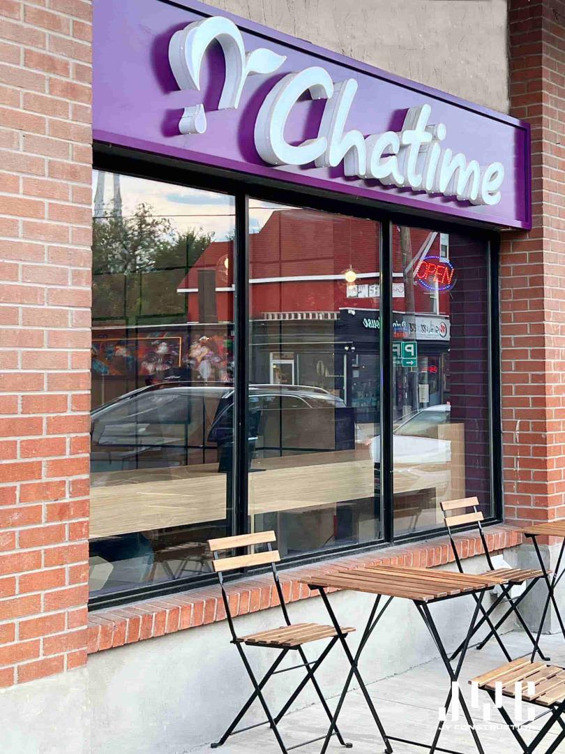 Ottawa Milk Tea Shop Renovation—Chatime OTTAWA - 4