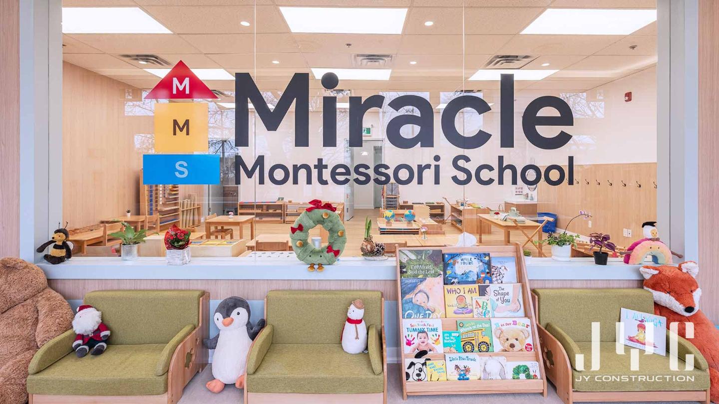 North York Kindergarten Commercial Design & Renovation - Miracle Montessori School  - 2