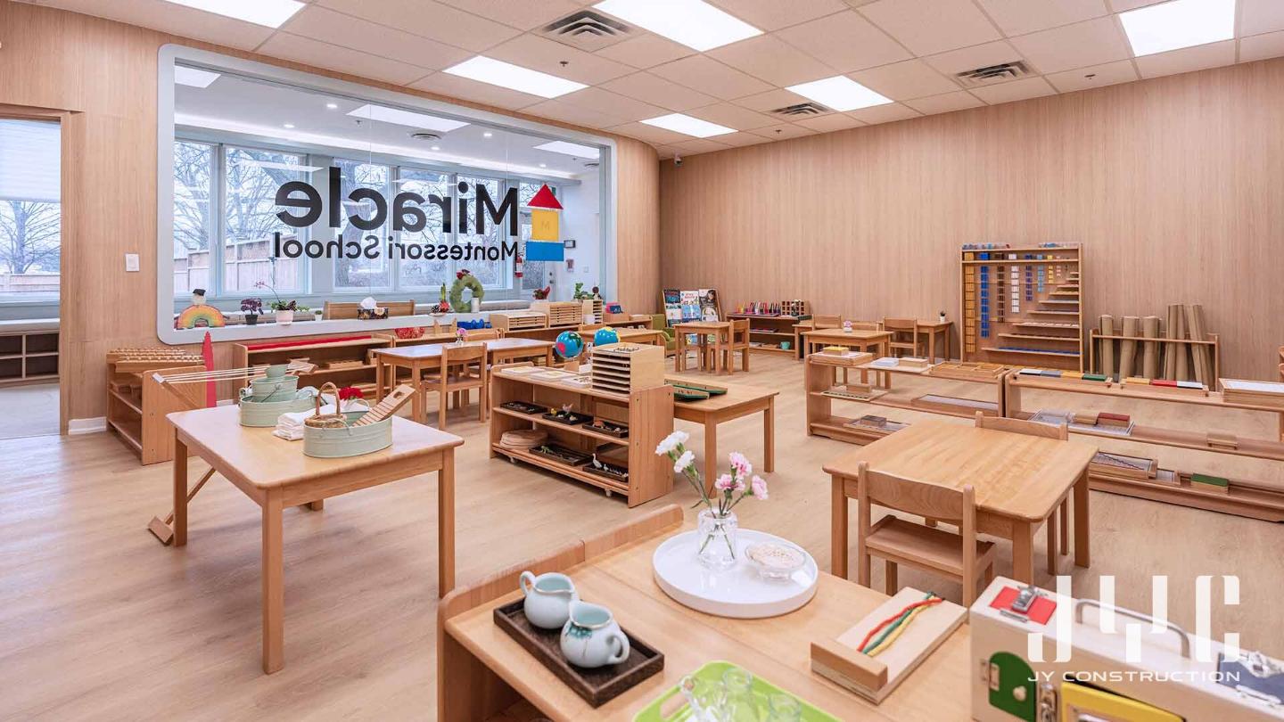 North York Kindergarten Commercial Design & Renovation - Miracle Montessori School  - 3