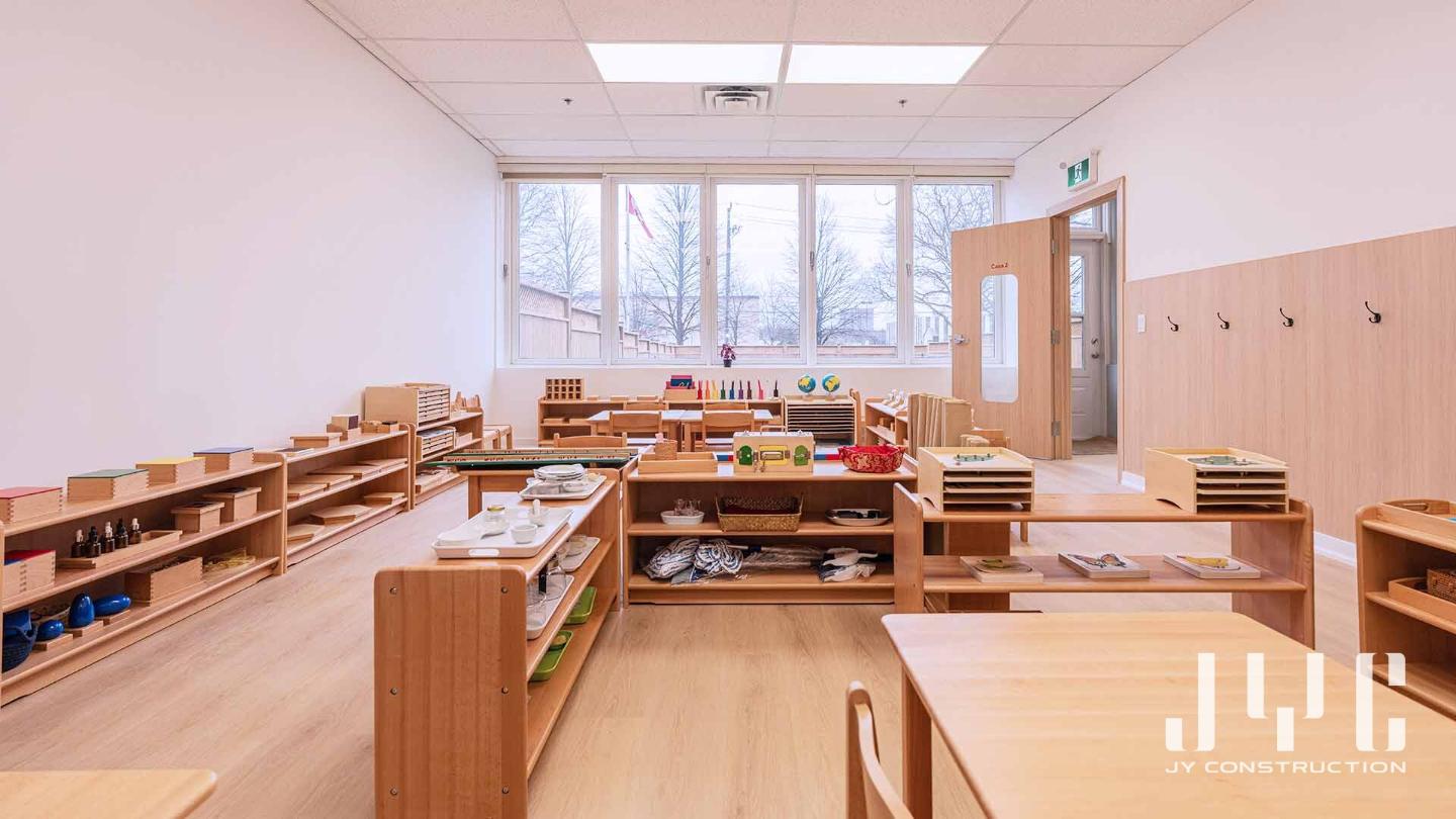 North York Kindergarten Commercial Design & Renovation - Miracle Montessori School  - 4