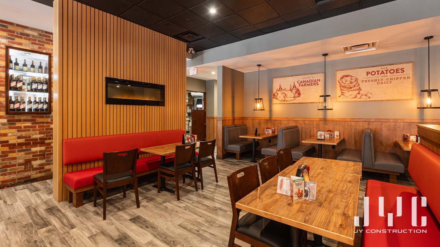 Hamilton Commercial Renovation - Swiss Chalet - 5