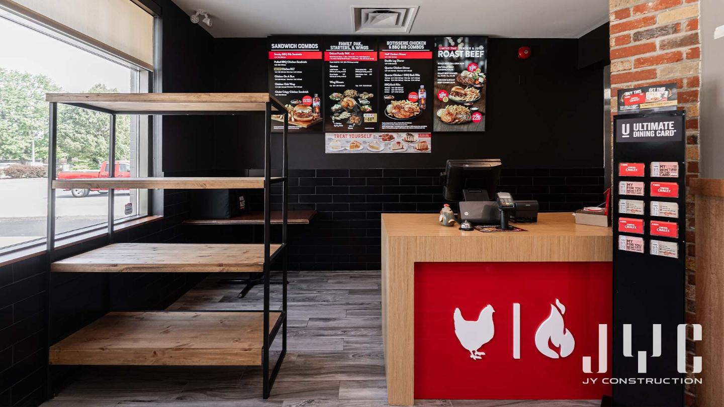Hamilton Commercial Renovation - Swiss Chalet - 11