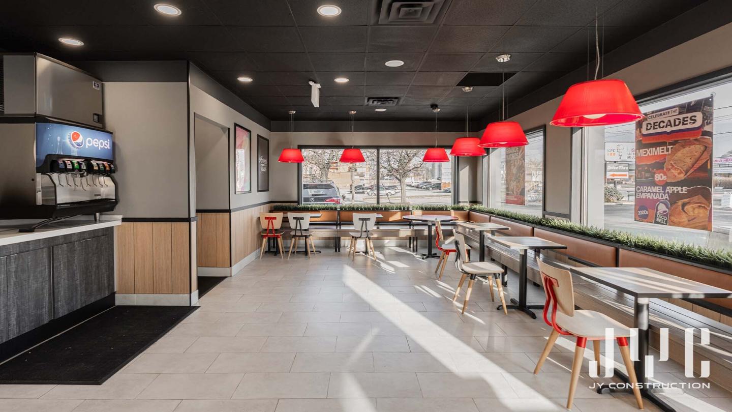Toronto Commercial Renovation - KFC & Taco Bell - 7