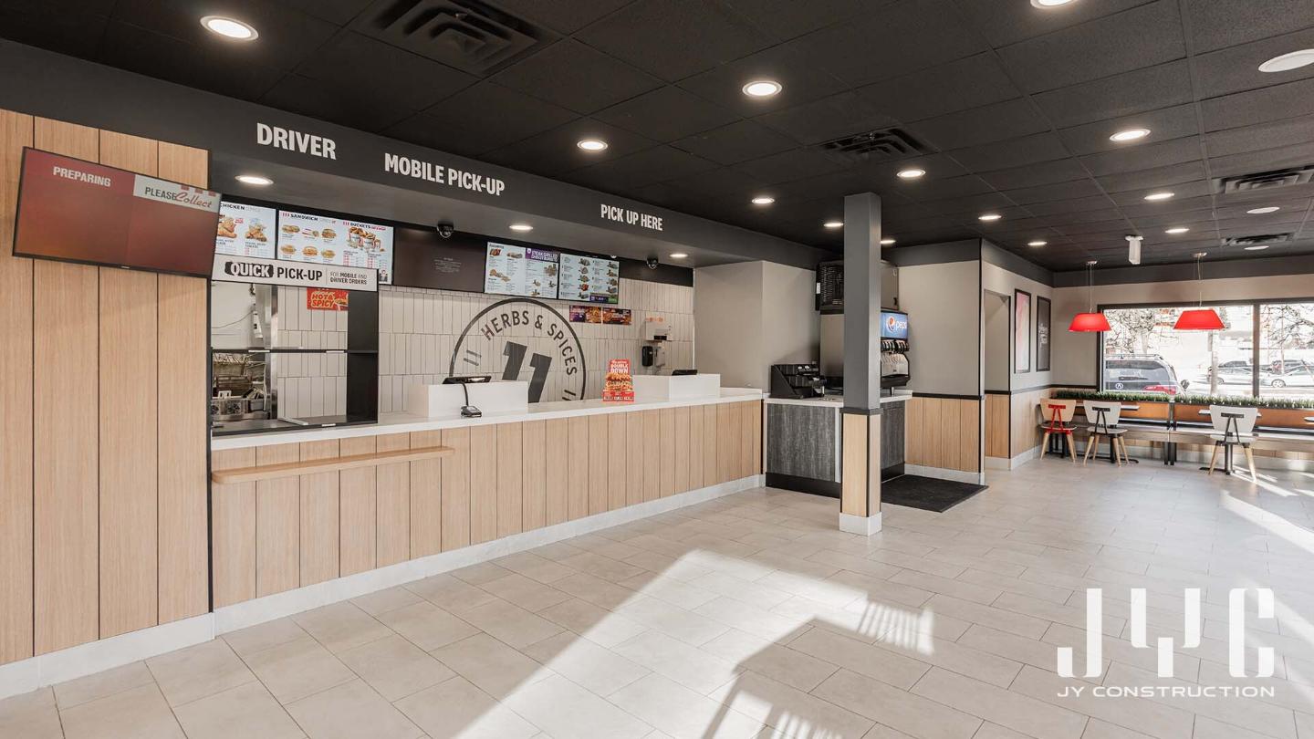 Toronto Commercial Renovation - KFC & Taco Bell - 9