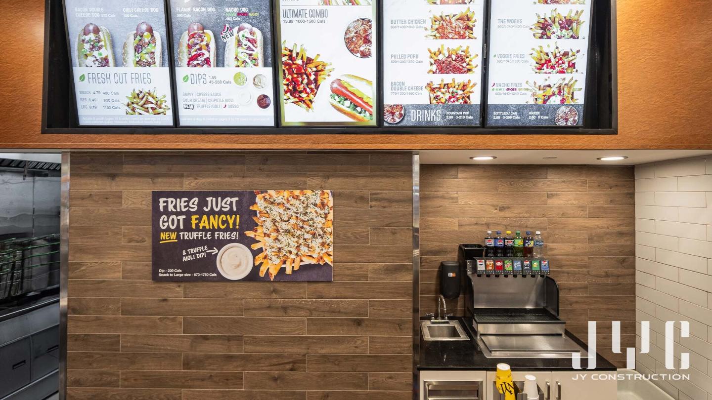 Toronto Commercial Renovation - New York Fries - 5