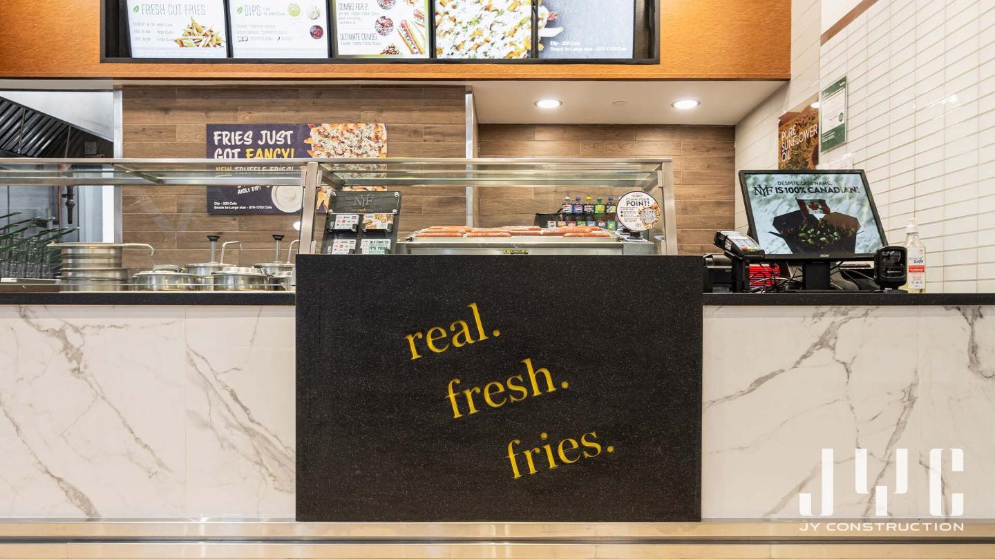 Toronto Commercial Renovation - New York Fries - 6