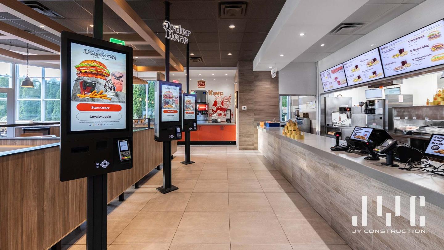 Curated visual reference: Burgers Renovation Project Management Reference: Vancouver Commercial Renovation Burger King