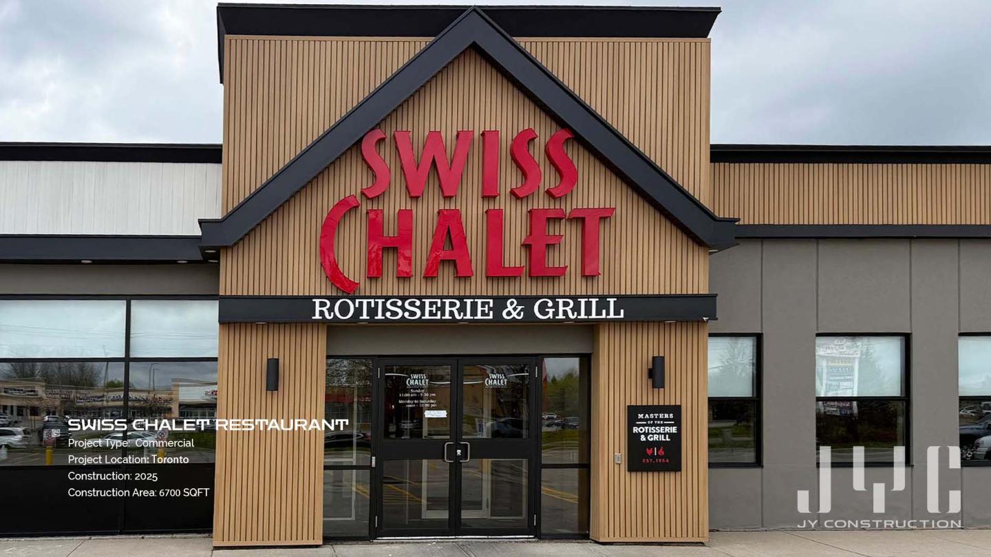 Toronto Commercial Renovation - Swiss Chalet | JY Construction