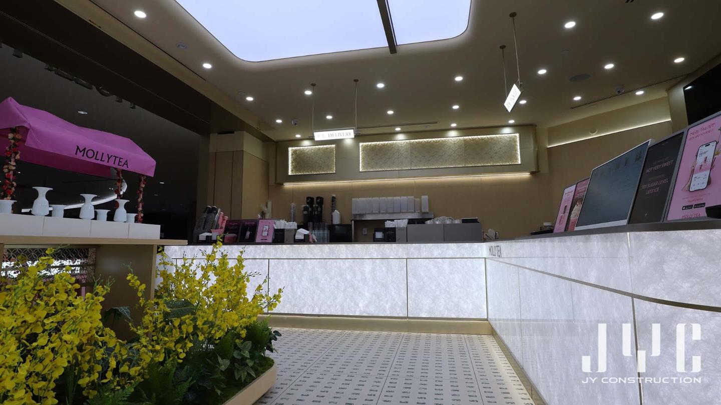 Commercial General Contractor Project - Molly Tea CF Fairview Mall - 3