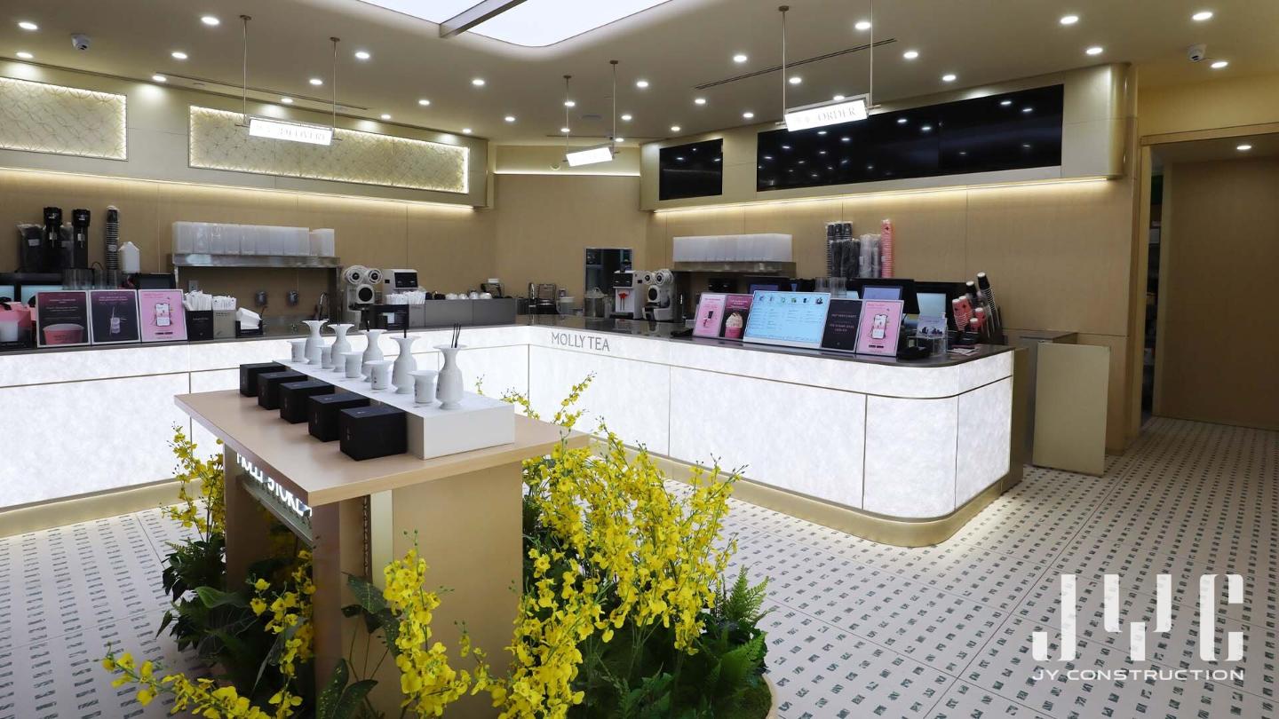 Commercial General Contractor Project - Molly Tea CF Fairview Mall - 4