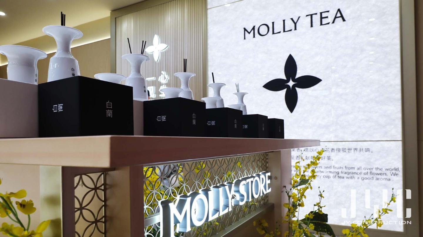 Commercial General Contractor Project - Molly Tea CF Fairview Mall - 7