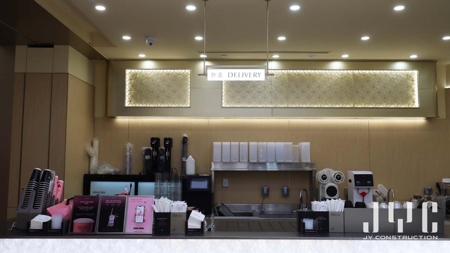Commercial General Contractor Project - Molly Tea CF Fairview Mall - 11