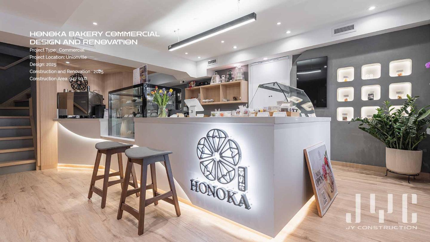 Commercial Design & Renovation Project - HONOKA BAKERY | JY Construction