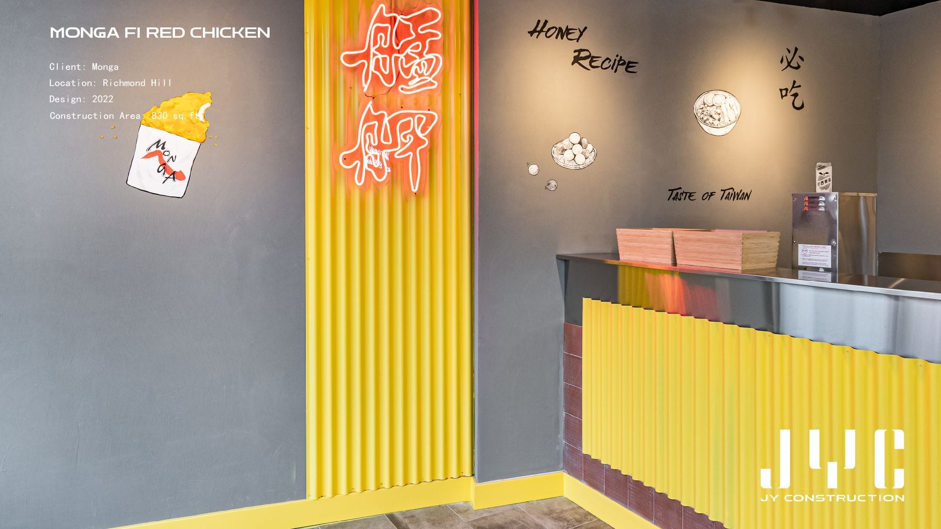 Richmond Hill Fried Chicken Restaurant Commercial Renovation Monga