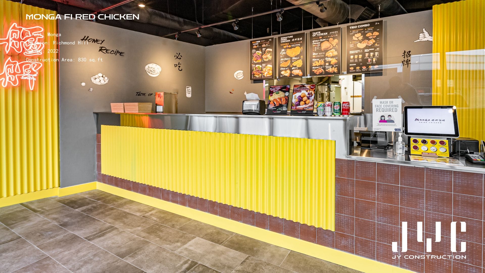 Richmond Hill Fried Chicken Restaurant Commercial Renovation Monga