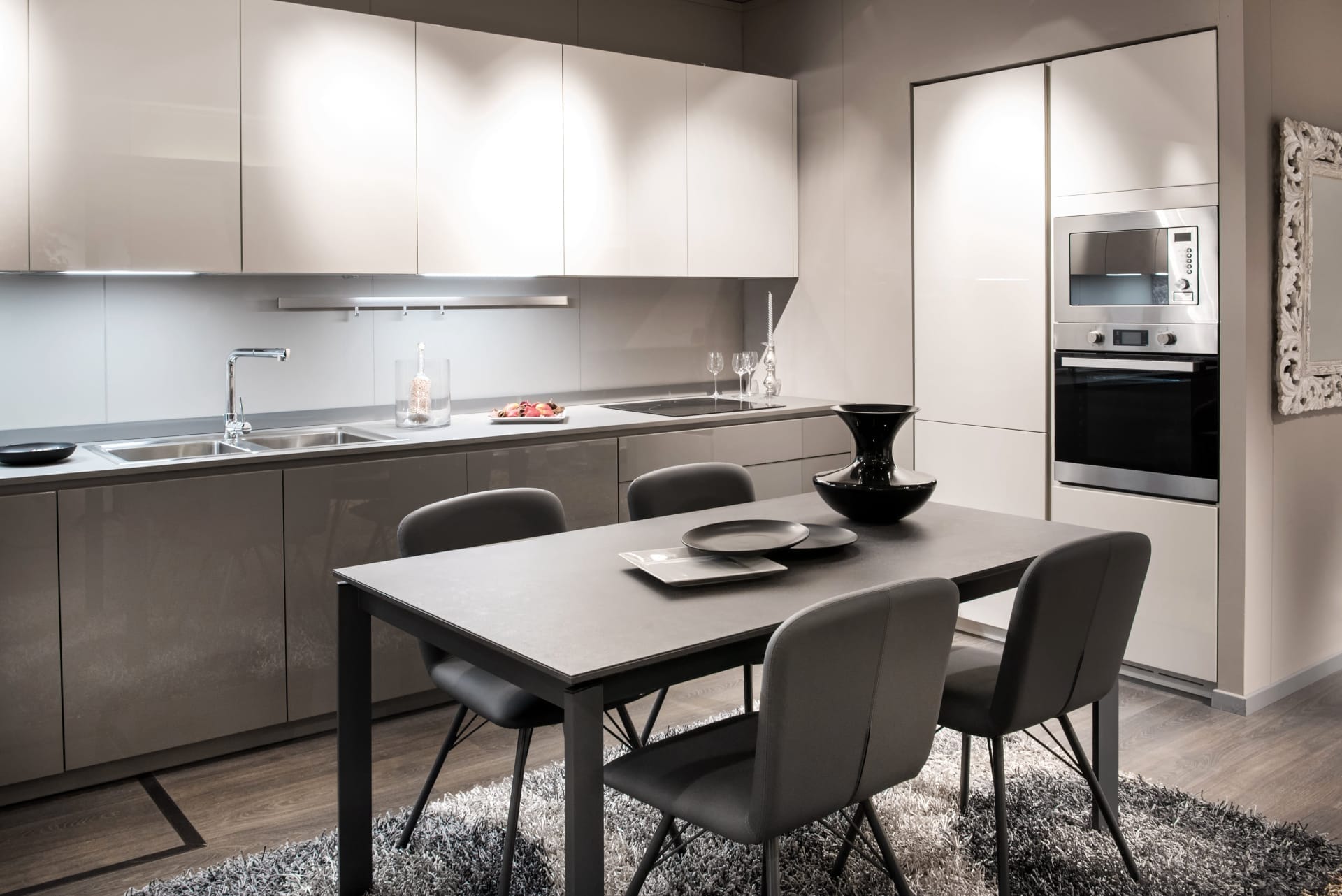 high gloss grey kitchen cabinets_5