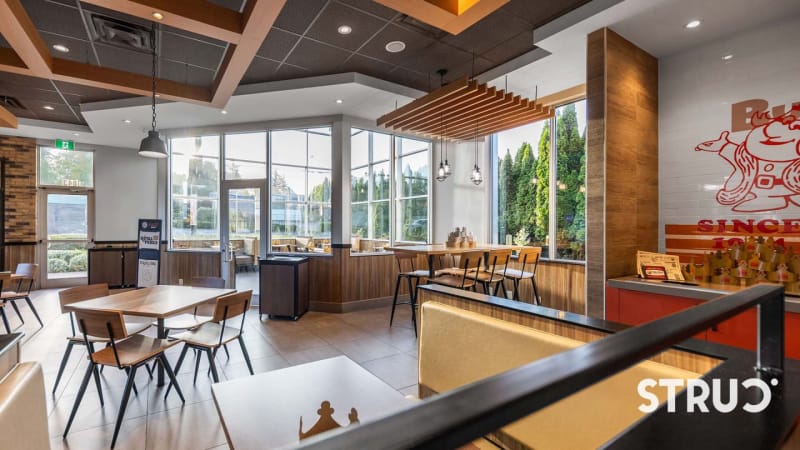 Commercial Renovation | Burger King, Vancouver | Struc. Design+Build