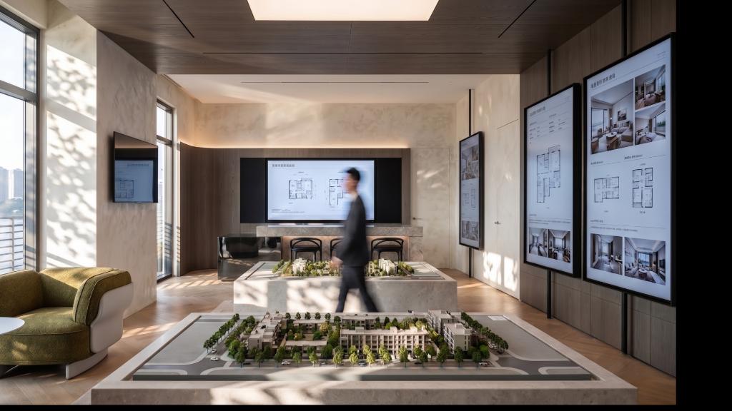 Office Reception & Gallery Concept Design